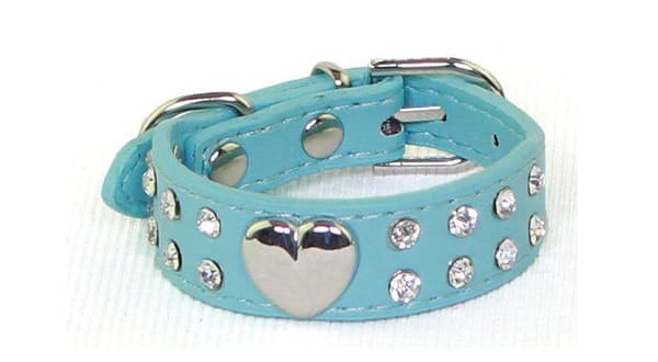 Hundhalsband med stenar XS 2.0 x 30 cm
