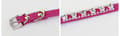 Miniatyrbild 6 av 11: Hundhalsband dekorerad med stenar XS 1.5 x 30 cm