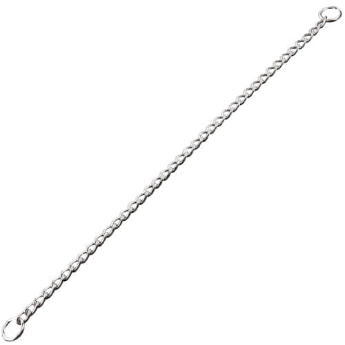 Sprenger Strypkedja, förkromad, vridna runda länkar 70 cm, 4.0mm