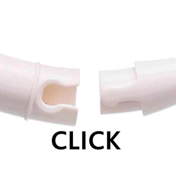 Flash Light Ring HundHalsband USB Hjälper att ni syns i mörkret