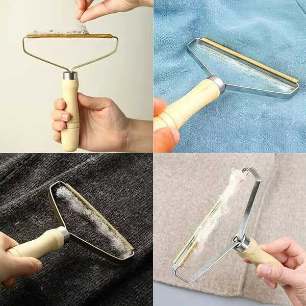LINT Remover Shaver Cleaner Reusable Fuzz Clothes Fabrics Brush
