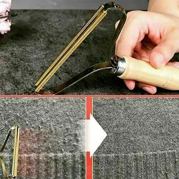 LINT Remover Shaver Cleaner Reusable Fuzz Clothes Fabrics Brush
