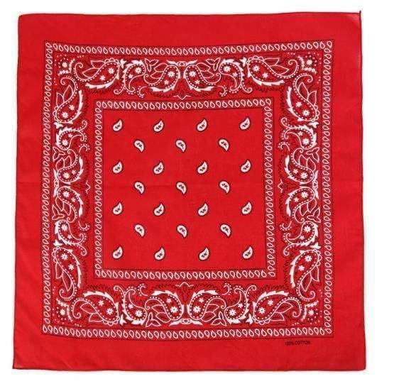 2-pak Bandana Paisley mønster tørklæder - Mix