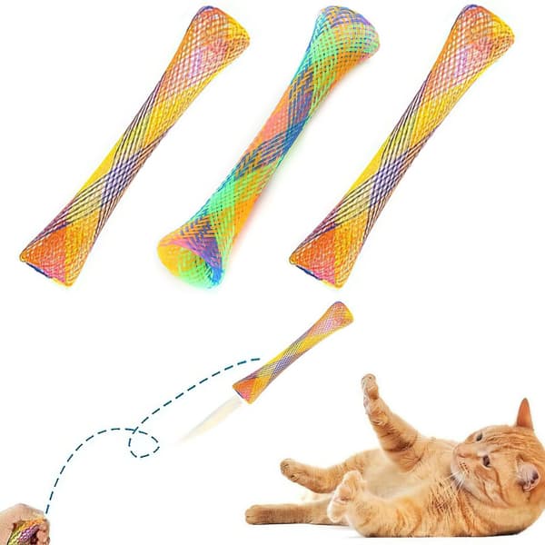 3st Färgglada Kattfjädrar Leksaker