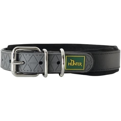 Hunter Convenience Halsband för hundar i svart | T-35