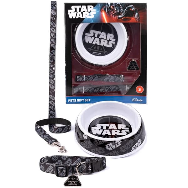Star Wars Dog Collar Set Black S