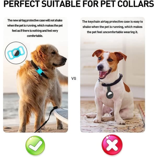 Beskyttelsescover til Airtag - Skal/Fodral til Hunde & Katte