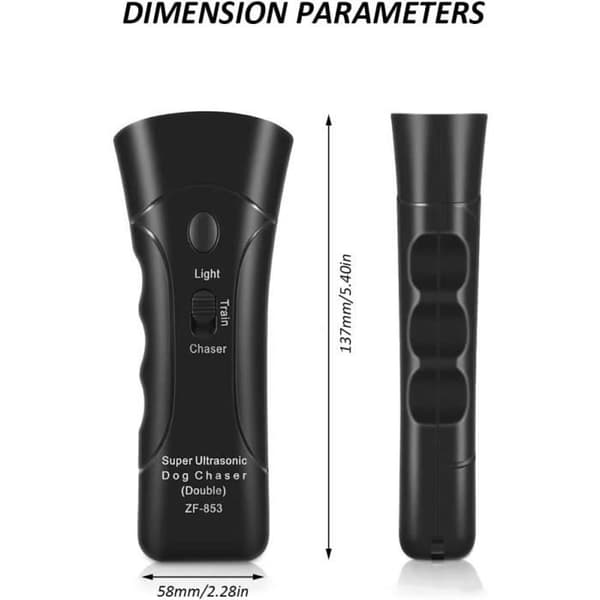 Ultrasonic Dog Bark Stopper, Dog Ultrasonic Bark Stopper, Dog Bark Stopper med LED, Bark Stopper [76]