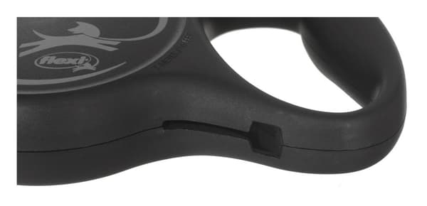 Flexi Black Design M 5 m Hund Optrækkelig snor