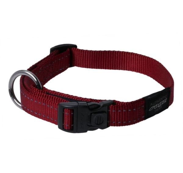 Krave Viftebælte 20mm/34-56cm, rød, Rogz