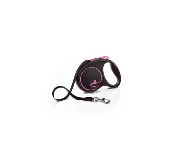 Gangbånd Sort Design L Ribbon 5m, rosa, Flexi
