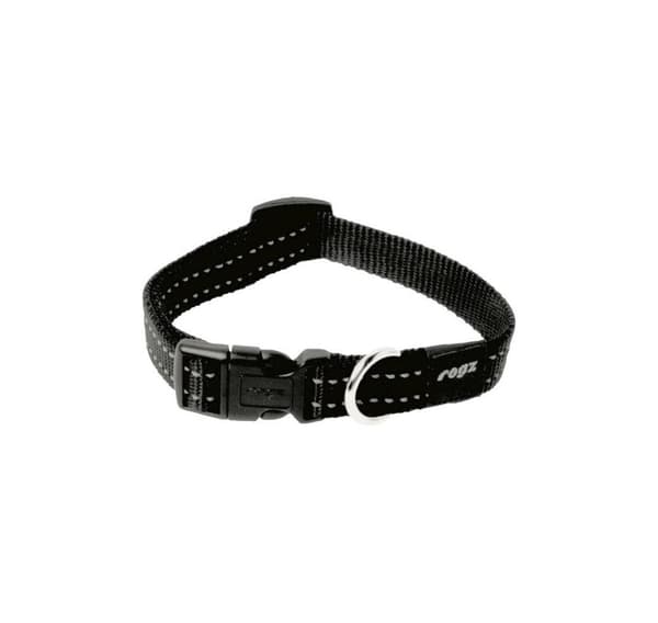 Hundehalsbånd Snake 16mm/26-40cm, sort, Rogz