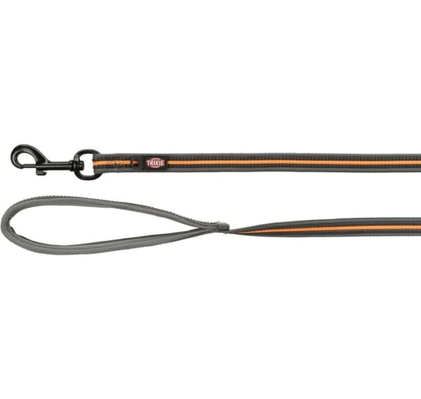 Fusion tracking koppel, gummerat, M–XL: 5 m/17 mm, grafit/papaya