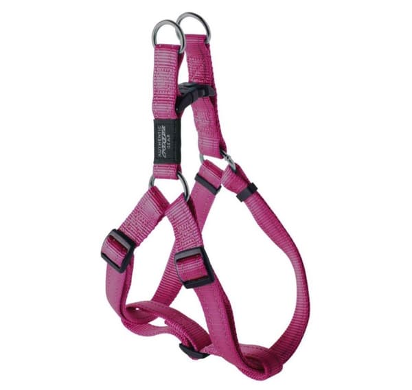 Step-in sele Lumberjack XL 25mm/67-103cm, rosa refleks, Rogz