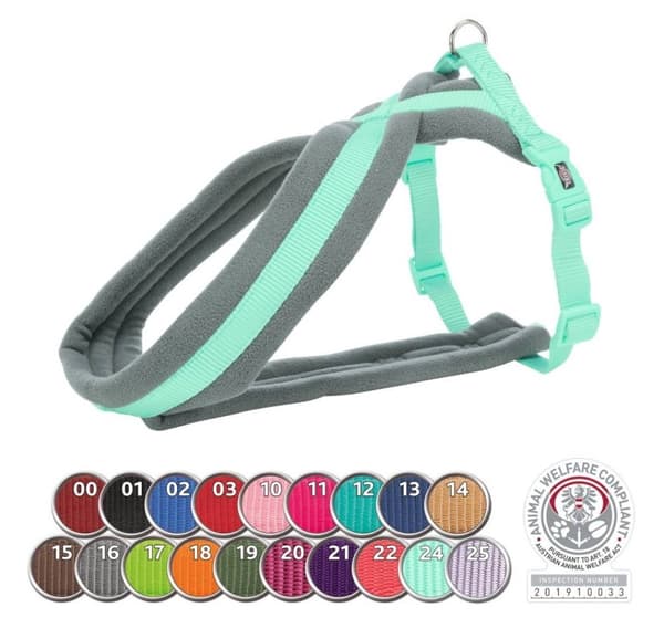 Premium tursele, L: 60–100 cm/25 mm, sort