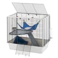 Miniatyrbild 7 av 11: Bur Ferplast 57059814 Metall Plast 70 x 70 x 48 cm