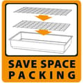 Miniatyrbild 11 av 11: Bur Ferplast 57059814 Metall Plast 70 x 70 x 48 cm