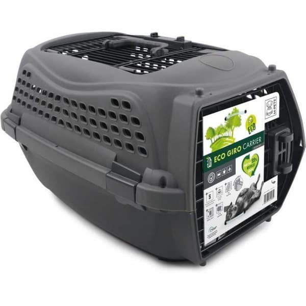 Transporter MPETS ECO GIRO S Grå Mörkgrå Plast Katt