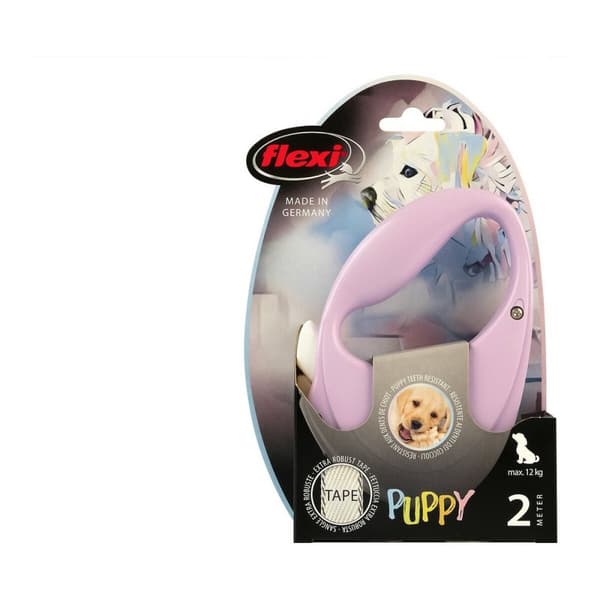 DoHundkoppel Flexi Puppy 2 m Rosa