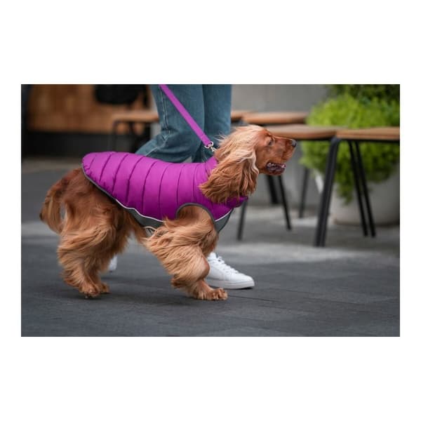 Hundefrakke Red Dingo Puffer 50 cm Pink/Lilla