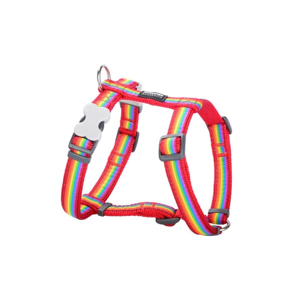 Hundesele Red Dingo STYLE RAINBOW 36-54 cm 30-48 cm