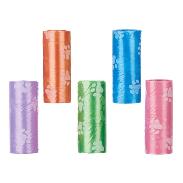 Hygiejneposer Mascow 200 Multifarvet Plastik Kæledyr 5 Dele (12 enheder)