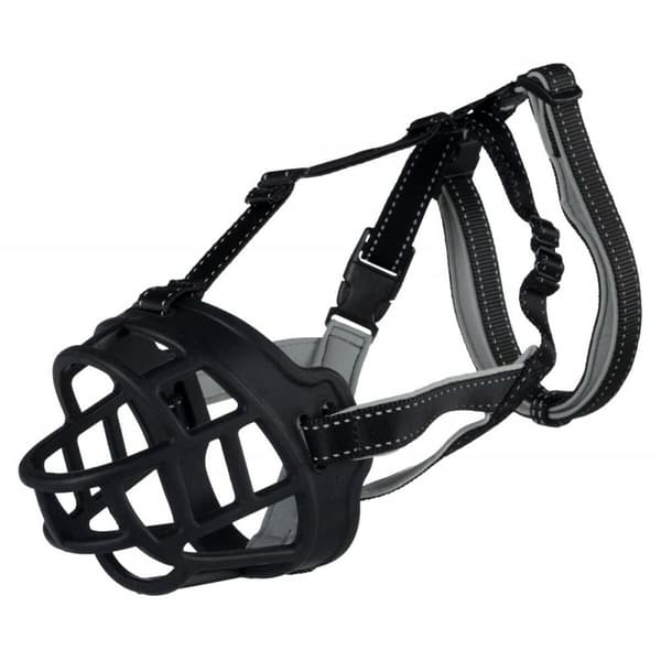 Kuonokoppa Trixie Musta Yksivärinen XL 37 cm