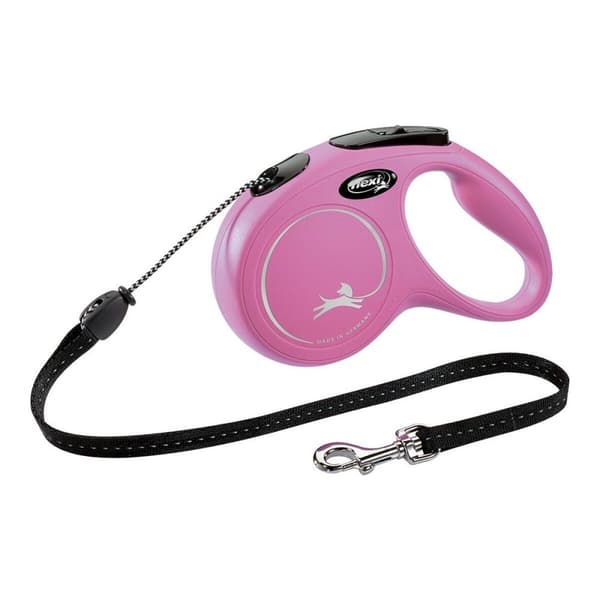DoHundkoppel Flexi NEW CLASSIC Rosa S