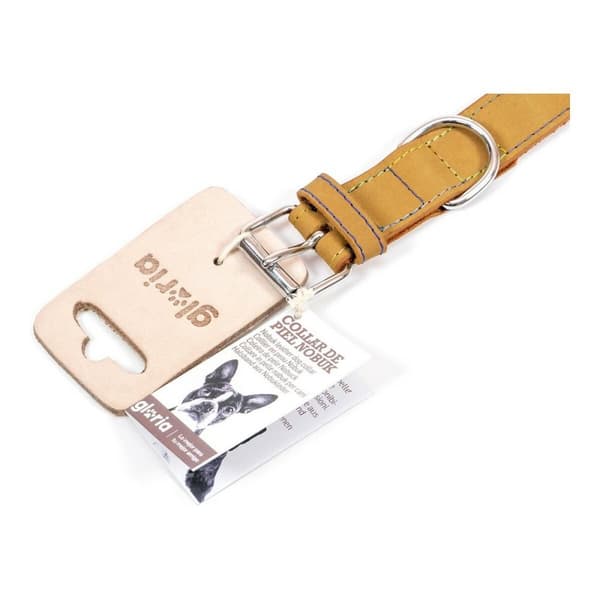 Hundhalsband Gloria Oasis Gul (1,5 x 40 cm)