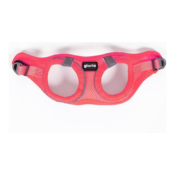Hundesele Gloria Air Mesh Trek Star Justerbar Pink L (33,4-35 cm)