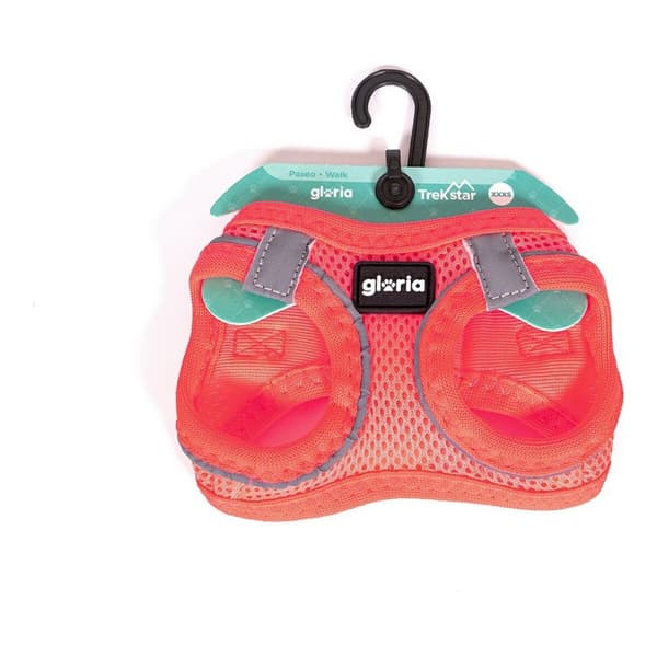 Hundesele Gloria Air Mesh Trek Star Justerbar Pink L (33,4-35 cm)