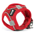 Miniatyrbillede 1 af 4: Hundesele Gloria Air Mesh Trek Star Justerbar Rød Størrelse XXXS (18-20 cm)