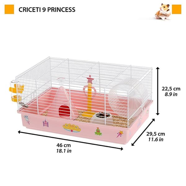 Bur Ferplast Criceti 9 Princess Metall Plast 46 x 42,5 x 23 cm (1 Delar)