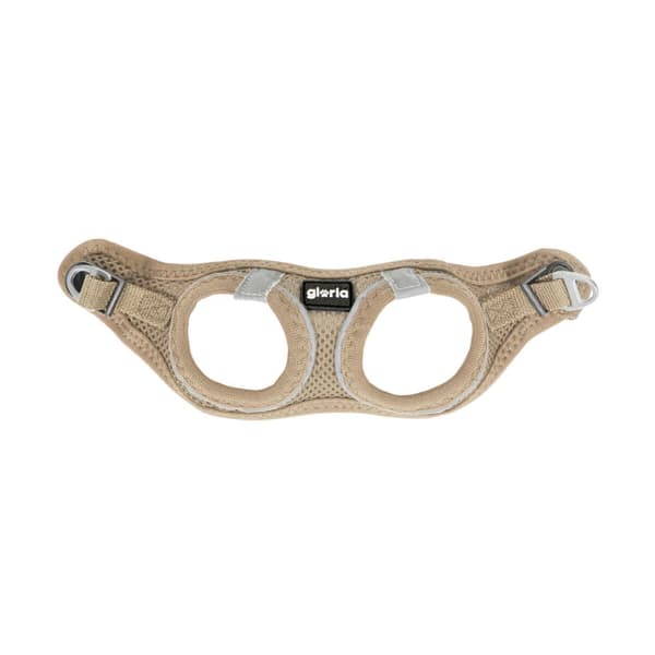 Hundesele Gloria 41,4-43 cm Beige M 29,4-32,6 cm