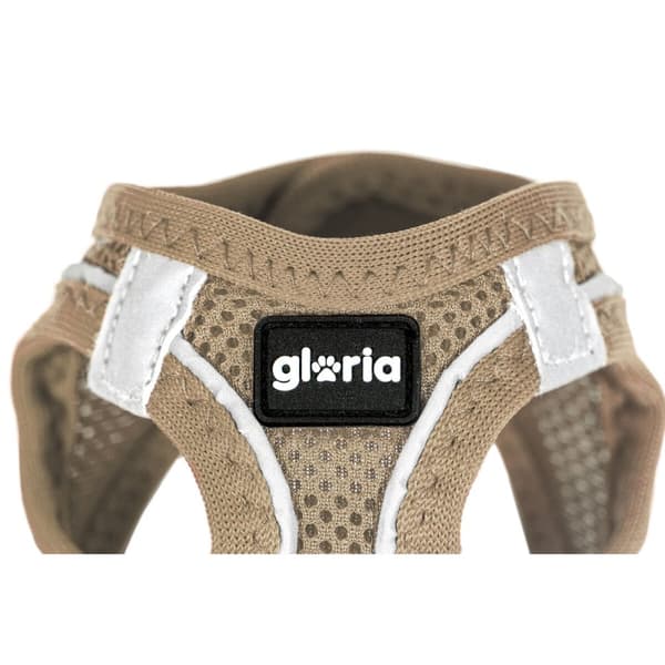 Hundesele Gloria 41,4-43 cm Beige M 29,4-32,6 cm