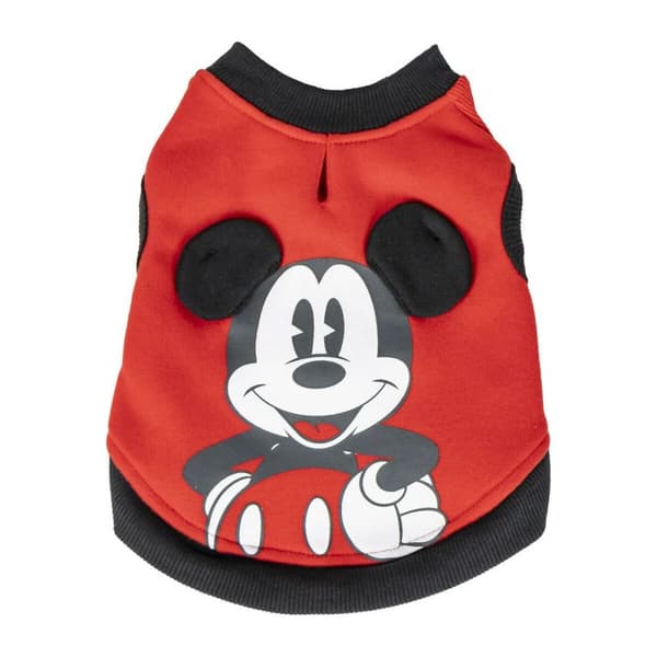 Koiran collegepusero Mickey Mouse XXS Punainen