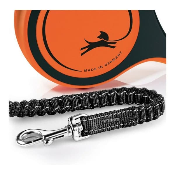 Koiran talutushihna Flexi XTREME 5 m Oranssi Koko M