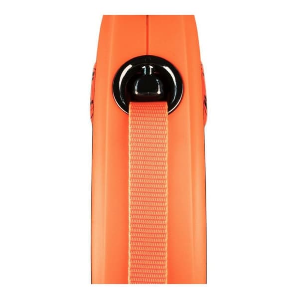 DoHundkoppel Flexi XTREME 5 m Orange Storlek M