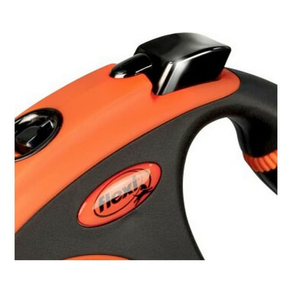 DoHundkoppel Flexi XTREME 5 m Orange Storlek M