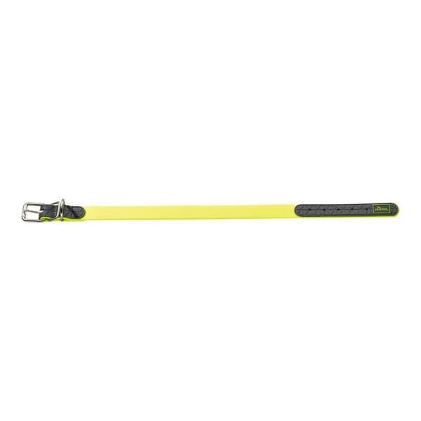 Hundehalsbånd Hunter Convenience Gul (33-41 cm)
