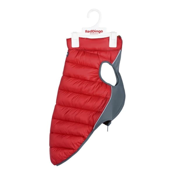 Hundefrakke Red Dingo Puffer 45 cm Orange/Rød