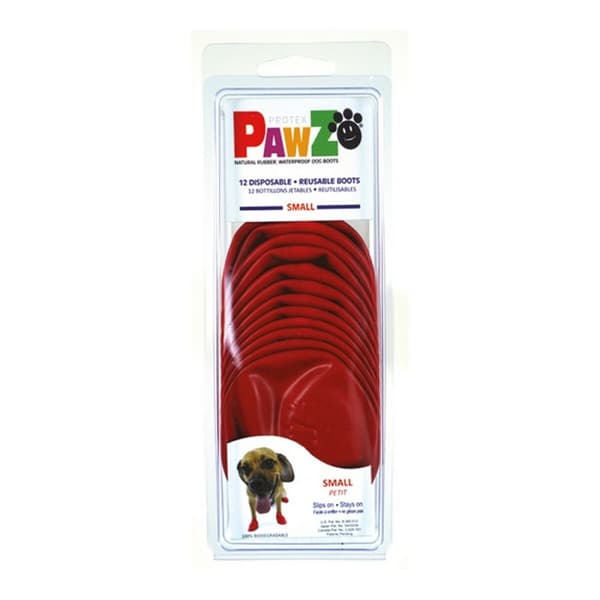 Støvler Pawz Hund Rød 20