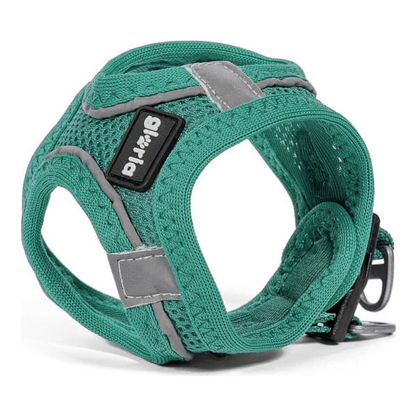 Hundesele Gloria Air Mesh Trek Star Justerbar Turkisblå Størrelse XXXS (18-20 cm)