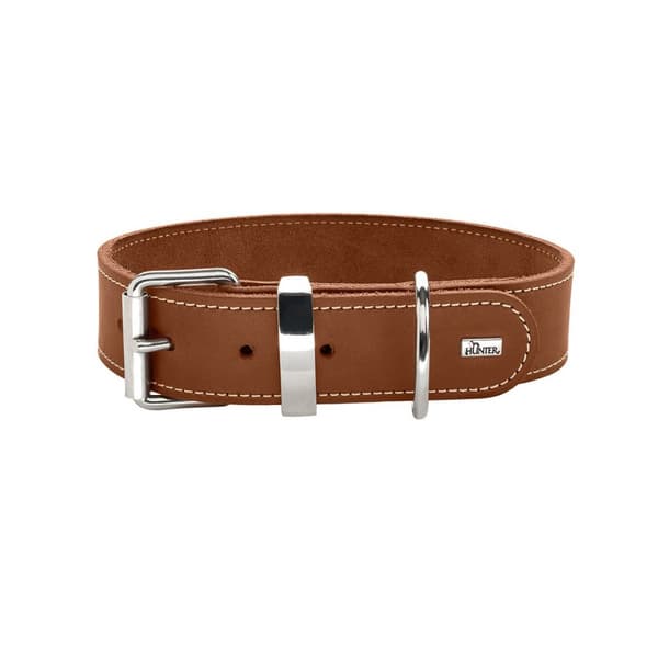 Hundehalsbånd Hunter Aalborg Special Cognac