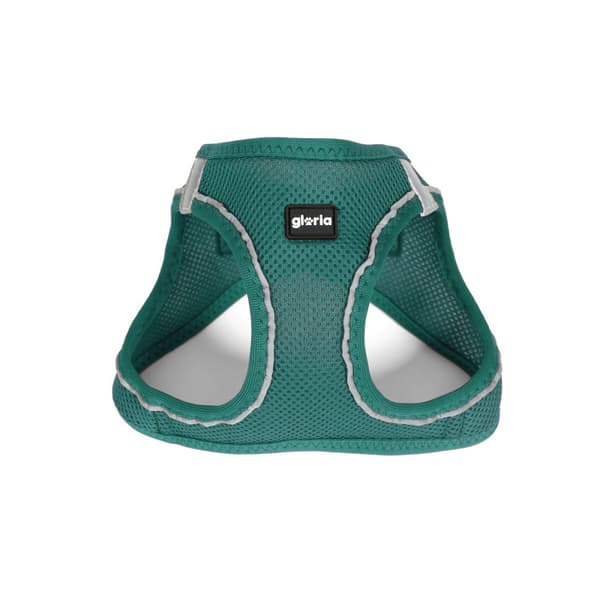 Hundesele Gloria Trek Star 33,4-35 cm 51-52 cm Turkisblå L