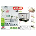 Miniatyrbillede 2 af 9: Bur Zolux                                 78 cm Træ Metal Plastik Metal/Plastik (1 Dele)