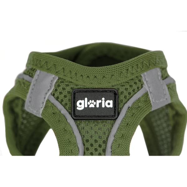 Hundesele Gloria 51-52 cm Grøn L 33,4-35 cm