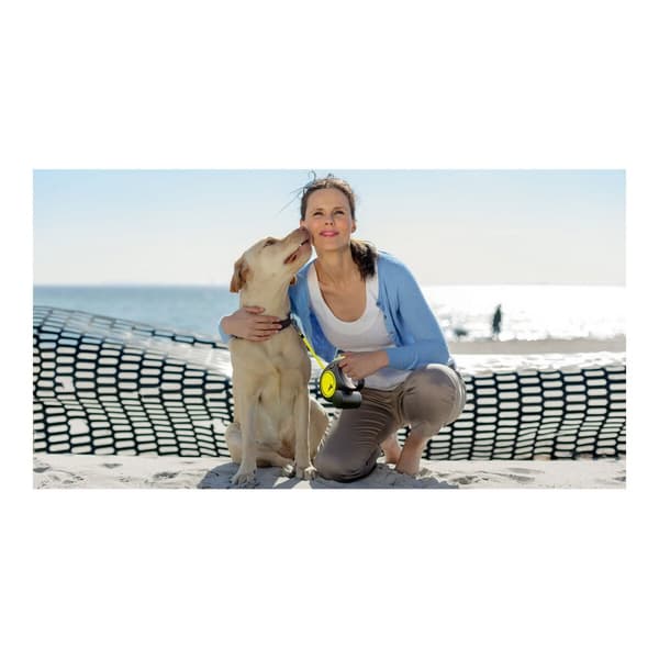 DoHundkoppel Flexi NEW CLASSIC NEON 5 m Storlek S