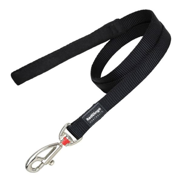 Hundeleder Red Dingo Svart 2.5 x 120 cm