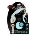 Miniatyrbilde 2 av 2: Hundeleder Flexi NEW COMFORT Lyse Blå XS-størrelse